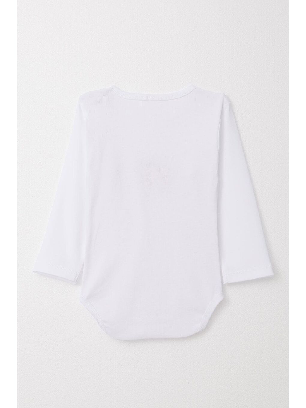 Kız Bebek Çıtçıtlı Zıbın Body Kalpli Uğur Böceği Baskılı Beyaz (9 Ay-3 Yaş)-2