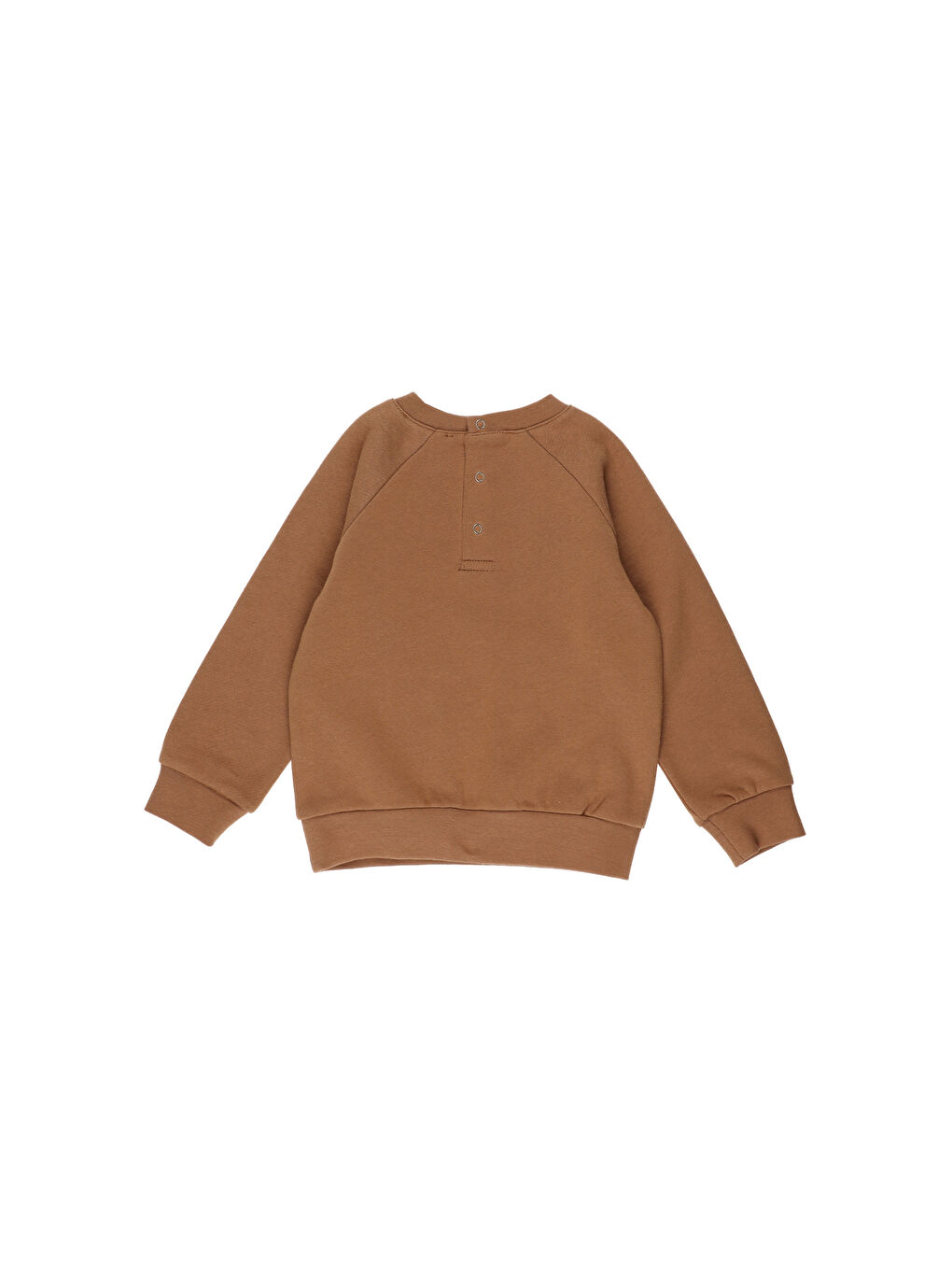 Panço Kahverengi Erkek Çocuk  Bisiklet Yakalı Sweatshirt - 1