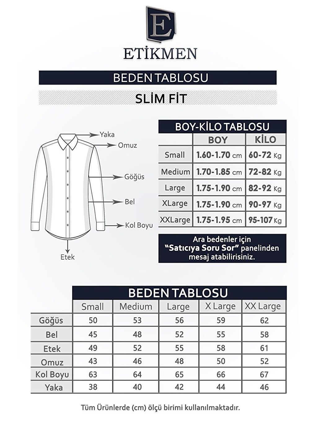 Etikmen Siyah-Gri Siyah Gri Oduncu Slimfit Hediye Kutulu Gömlek - 7