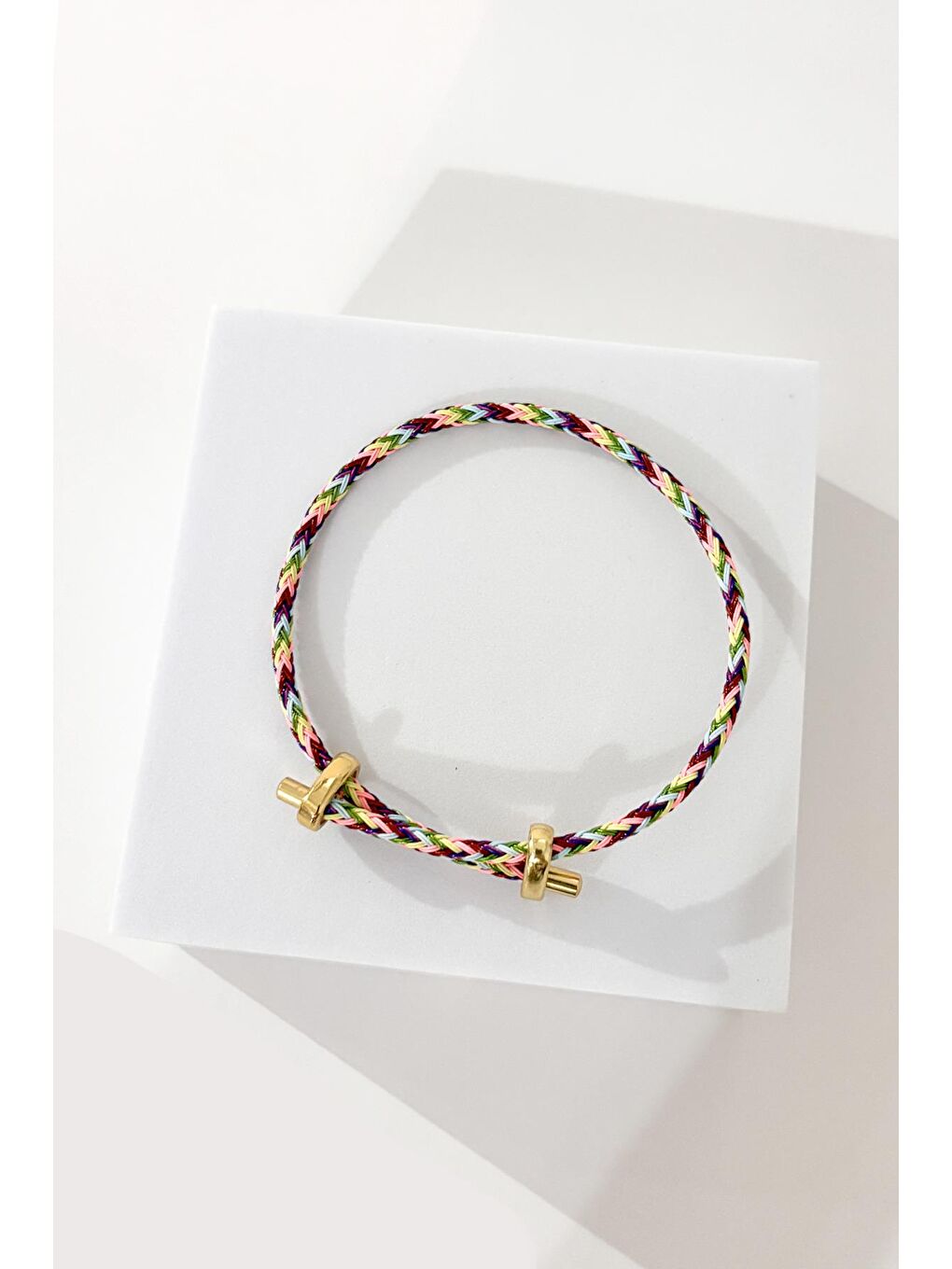 Fuşya Ashley's Choice Ayarlanabilir İp Bileklik-1