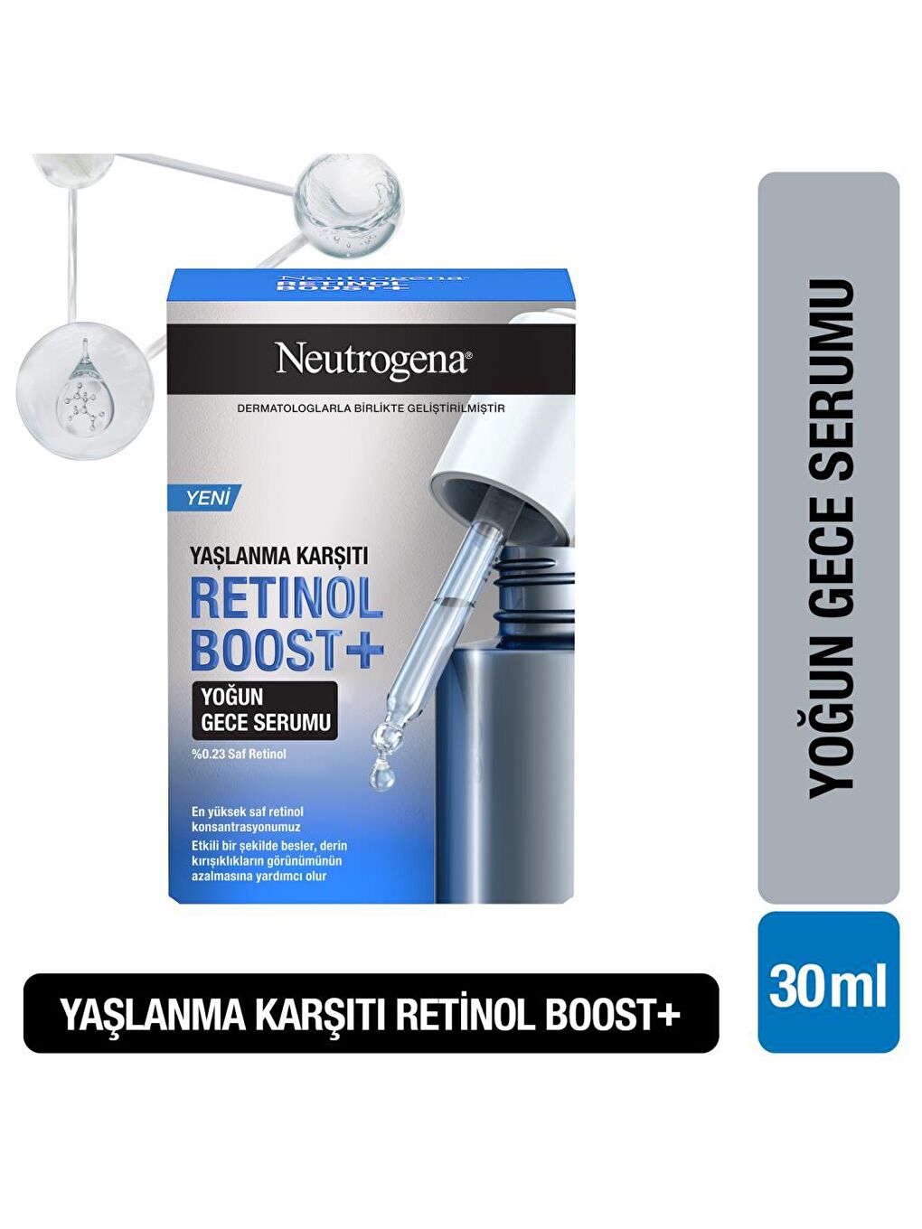 Neutrogena Renksiz Retinol Boost + Yoğun Gece Serumu