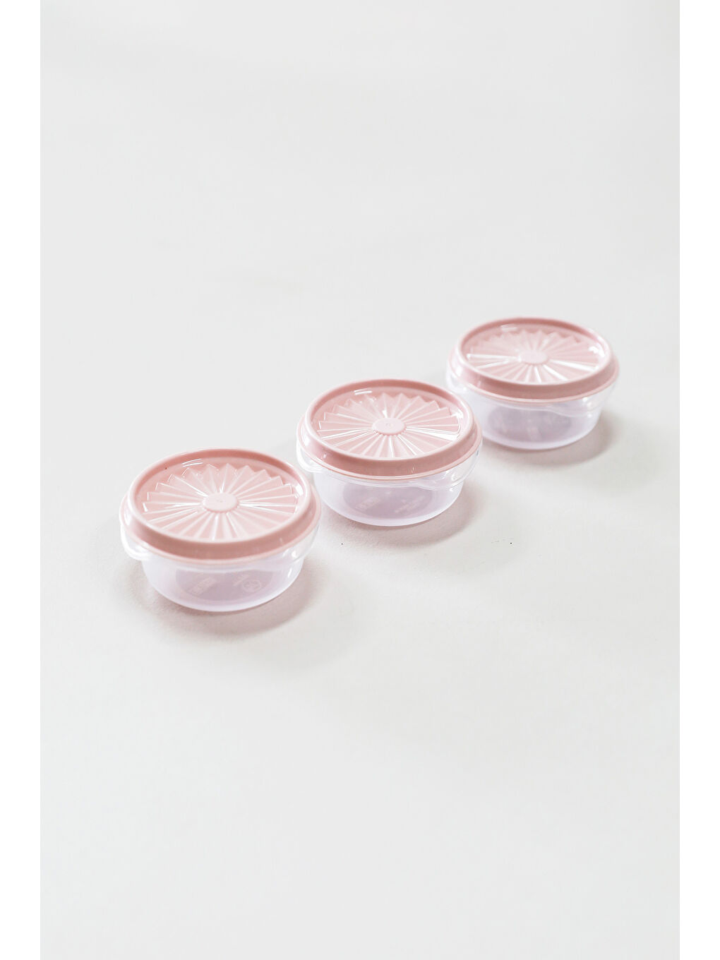 Pembe Kapaklı 3 Lü Sosluk Seti-1