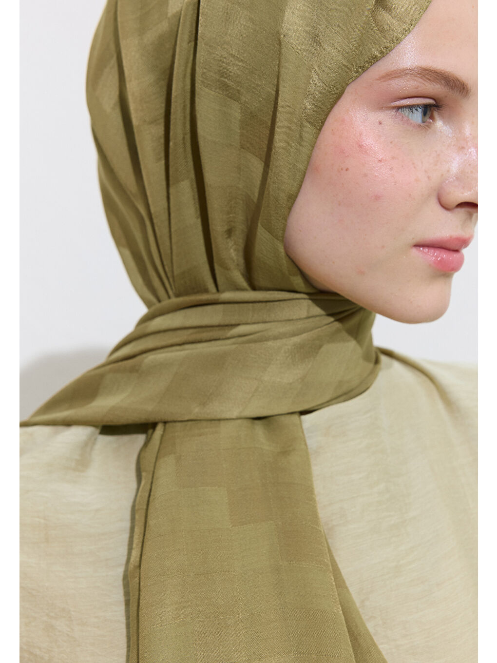 Kahverengi Nori İpek Jakar Şal Toprak-3