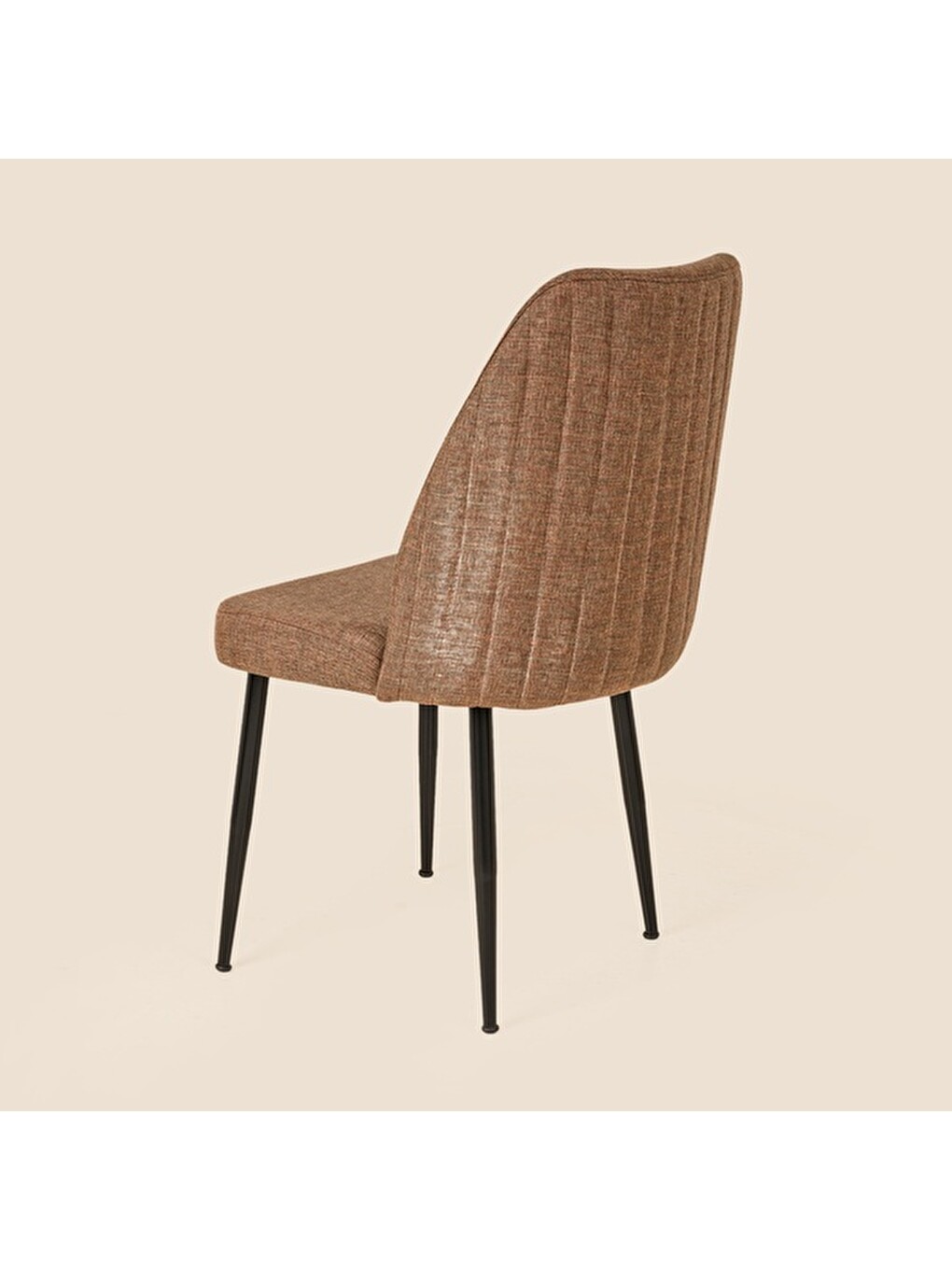 Elvas 2'li Sandalye - Kahverengi / Siyah - 87x56x49 cm-2
