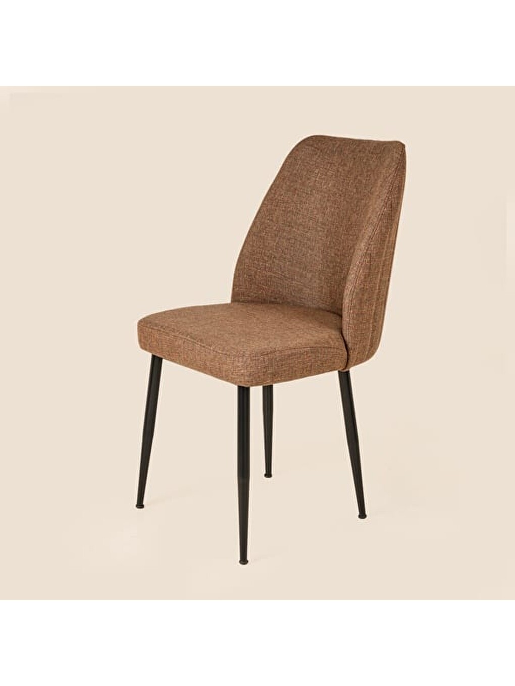 Elvas 2'li Sandalye - Kahverengi / Siyah - 87x56x49 cm-3