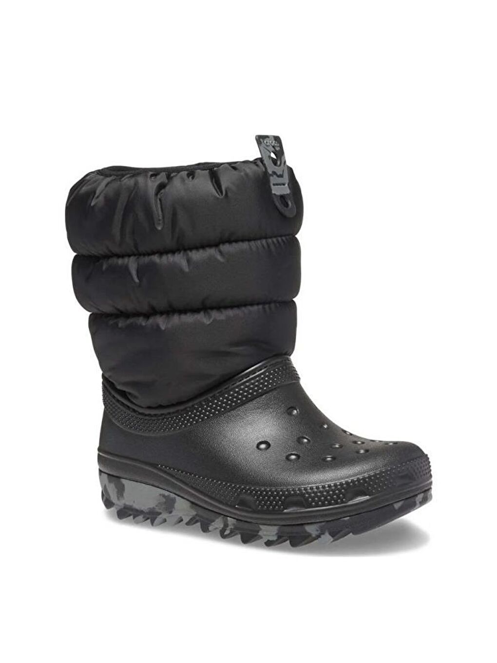 Crocs Siyah Classic Neo Puff Boot Çocuk Unisex Kışlık Bot 207684-001