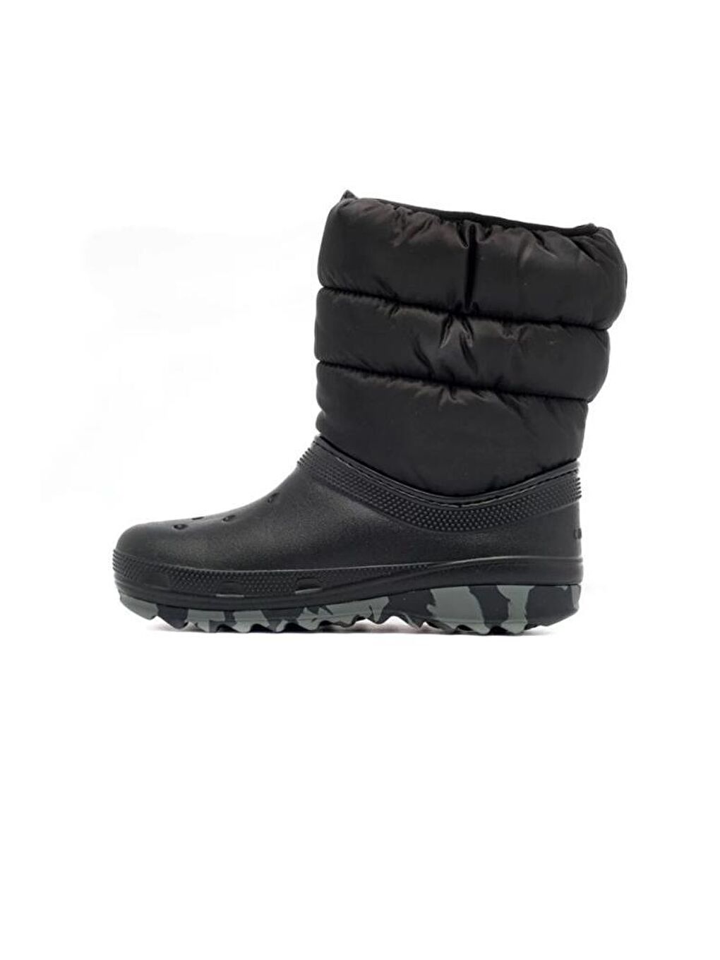 Crocs Siyah Classic Neo Puff Boot Çocuk Unisex Kışlık Bot 207684-001 - 1