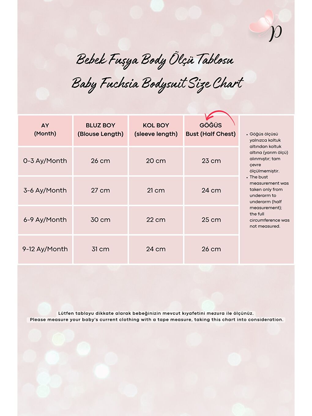 Kız Bebek Uzun Kollu Fuşya Body Toka Takım-2