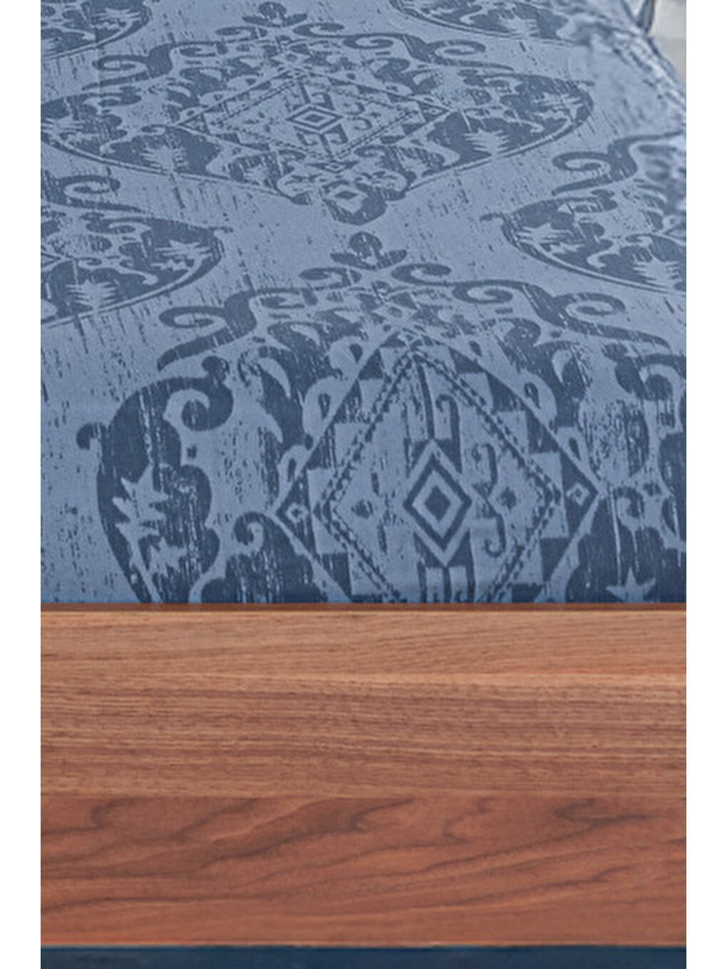 Pes Lastikli Çarşaf Seti Çift Kişilik Hitit (Kombin) Lacivert-1