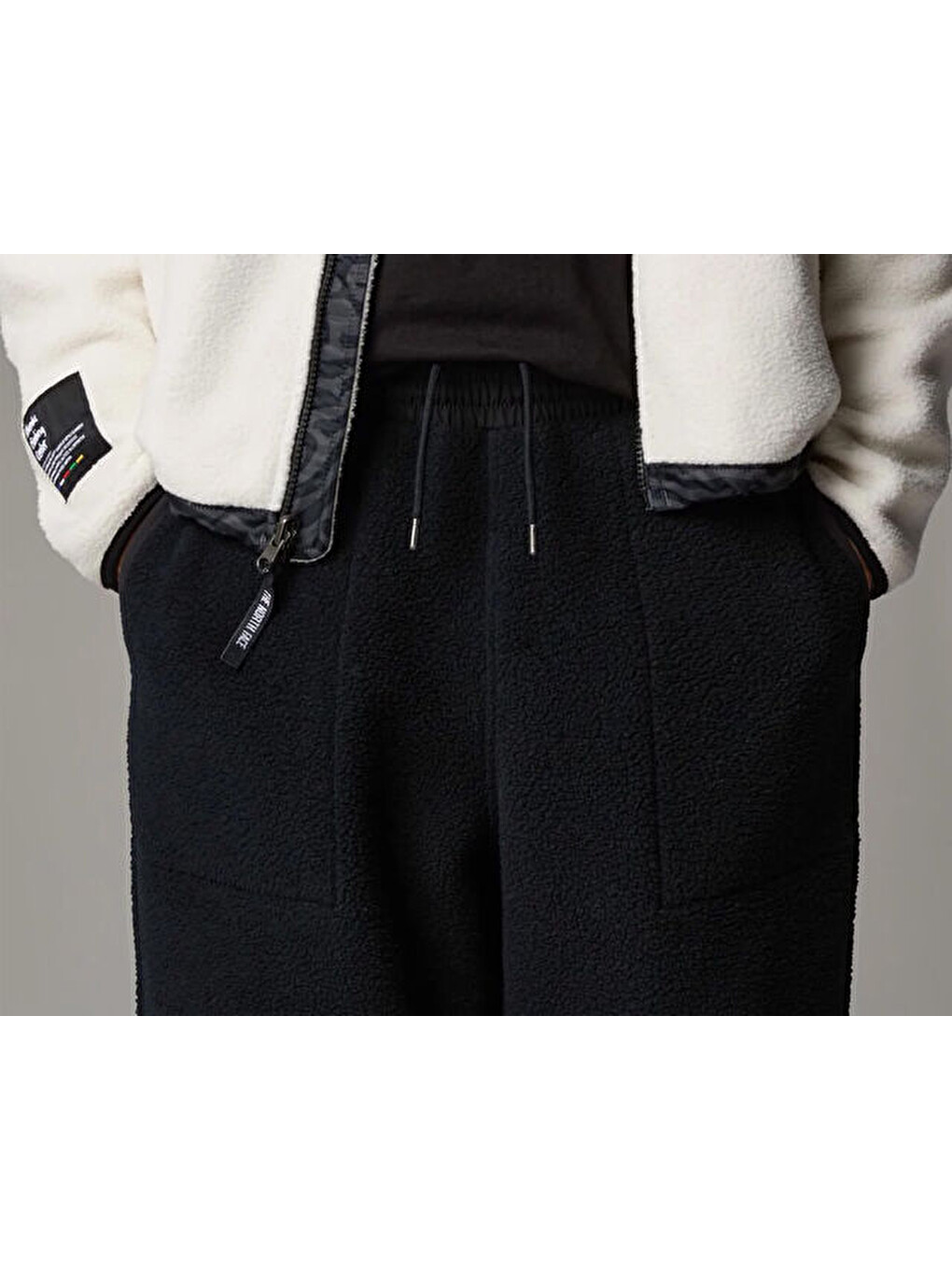 M Retro Denali Pant Erkek Outdoor Polar Pantolon Nf0a88xkjk31 Siyah-4