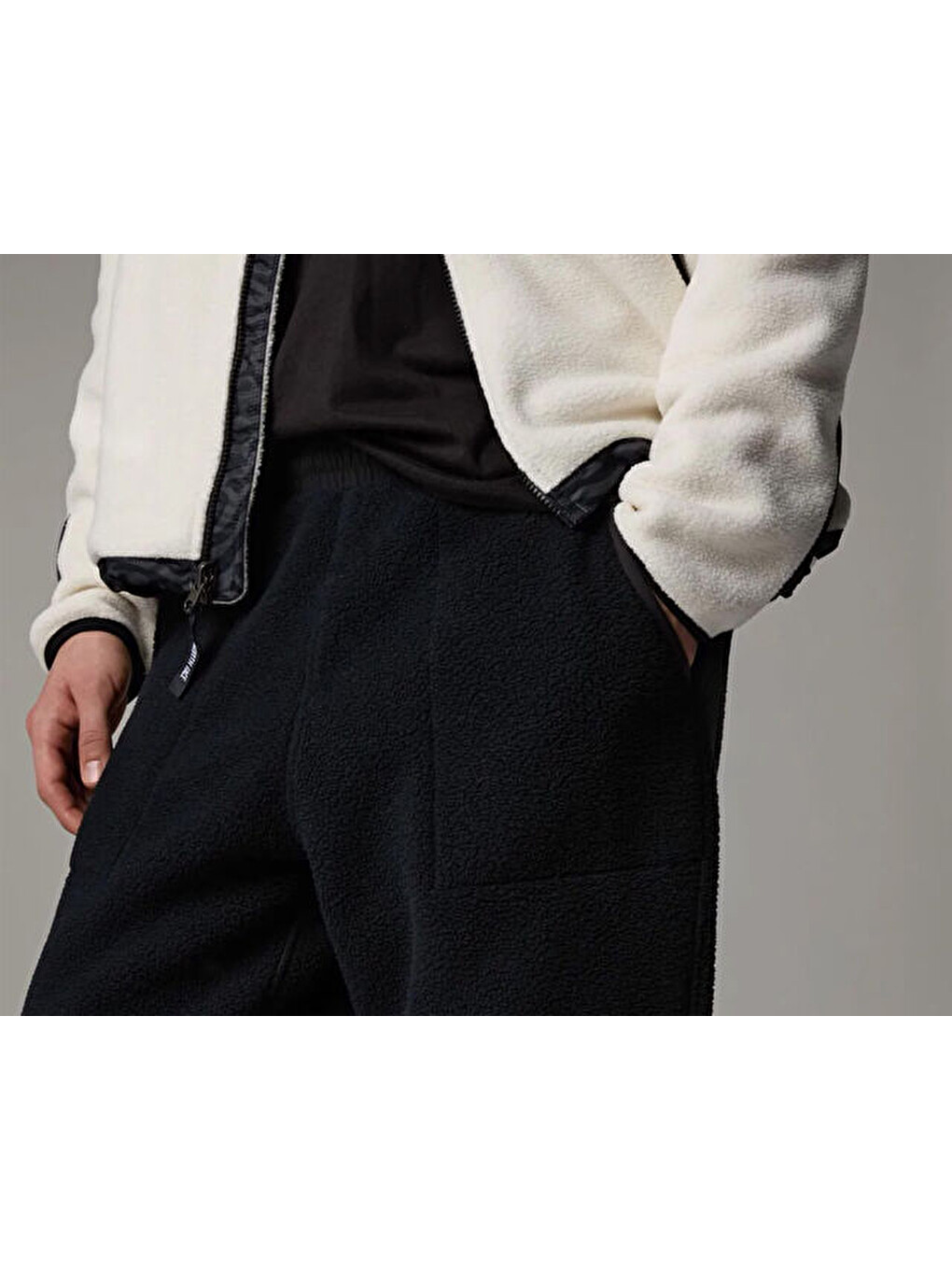 M Retro Denali Pant Erkek Outdoor Polar Pantolon Nf0a88xkjk31 Siyah-5