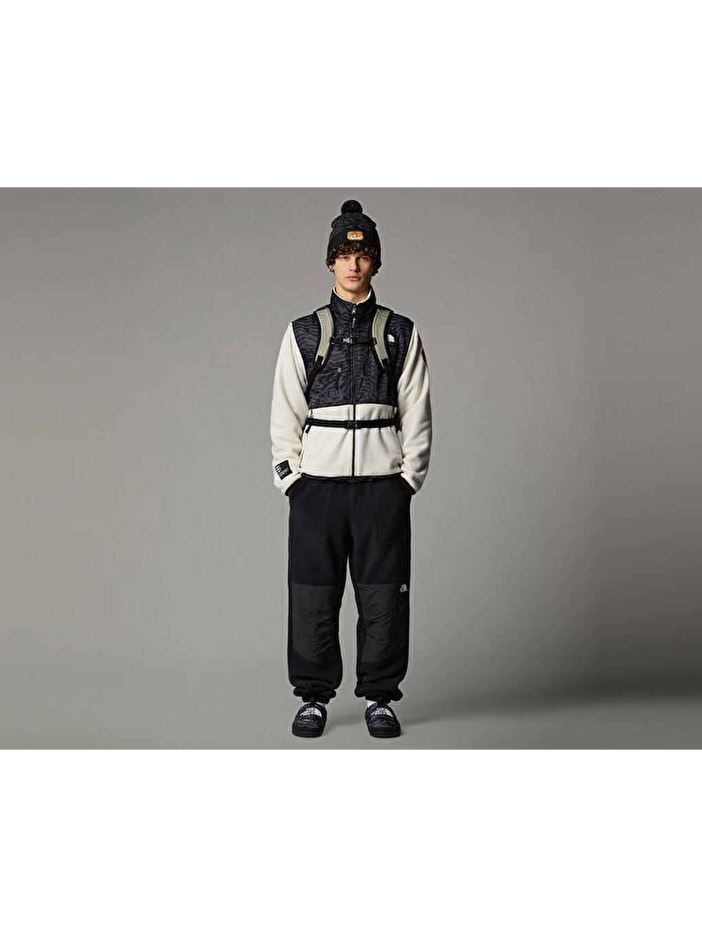 M Retro Denali Pant Erkek Outdoor Polar Pantolon Nf0a88xkjk31 Siyah-8