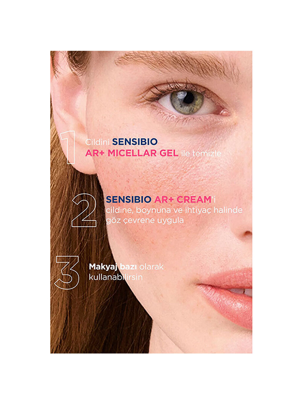 Sensibio AR+ Cream Nemlendirici ve Yatıştırıcı Etkili Bakım Kremi 40 ml-3