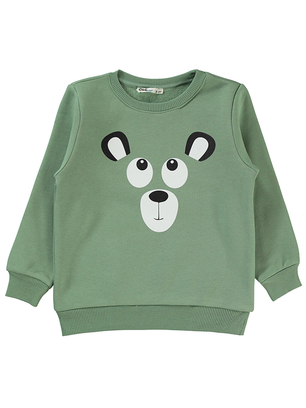 Civil Boys Erkek Çocuk Sweatshirt 2-5 Yaş Haki