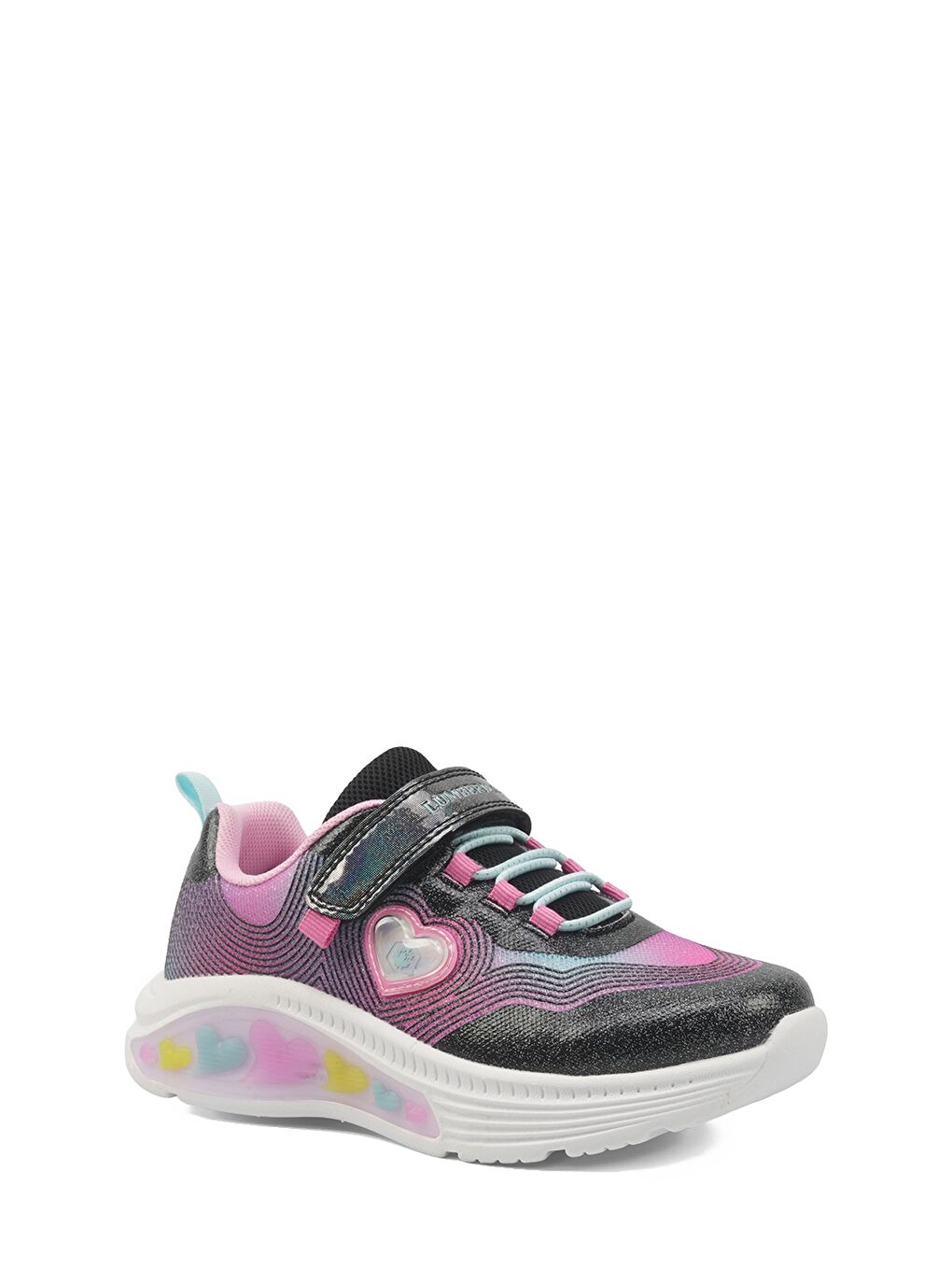 WAVY 6FX Siyah Kız Çocuk Spor Ayakkabı-1