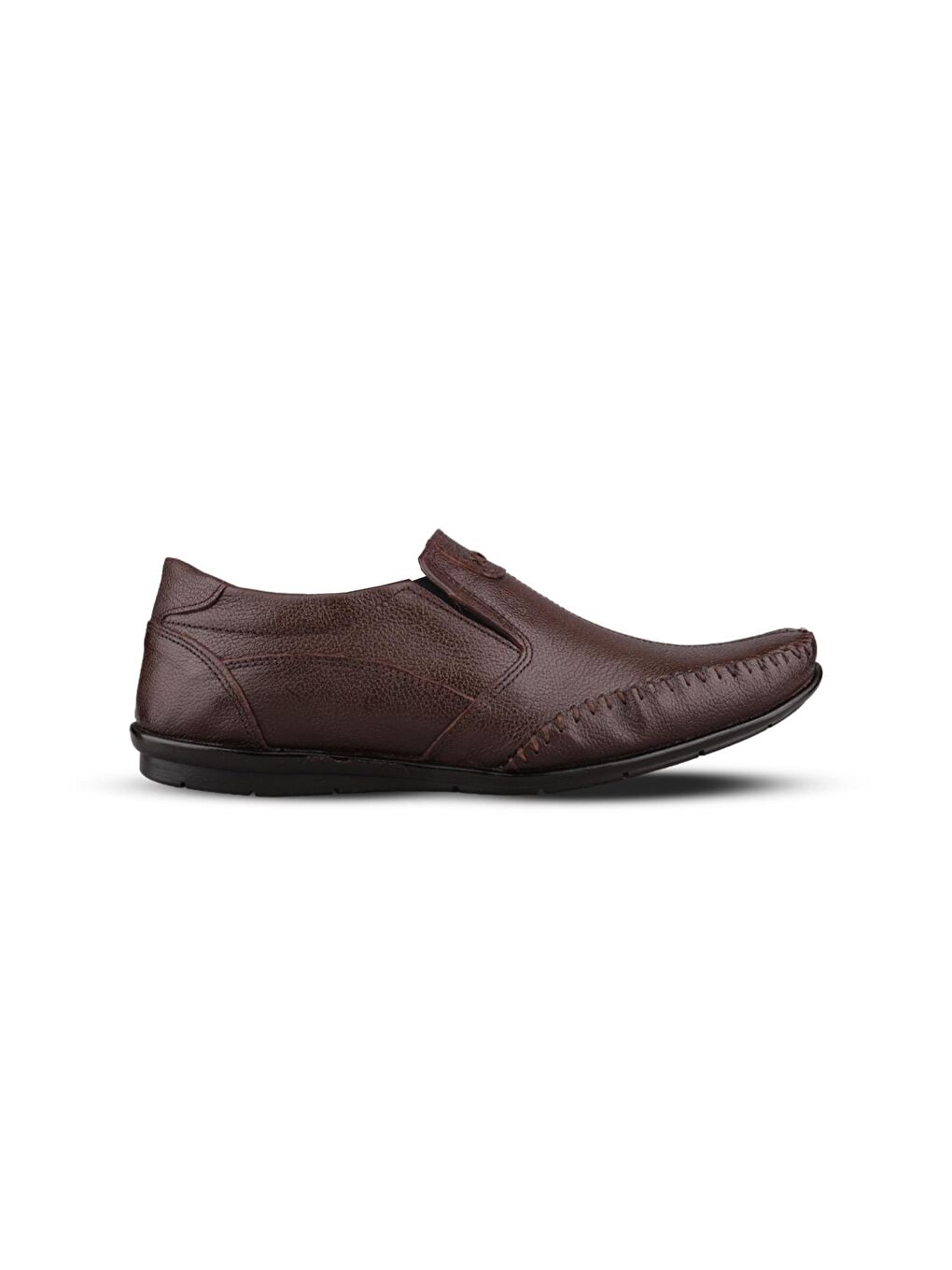 Kahverengi Erkek Klasik Ayakkabı - Kahve, Hakiki Deri