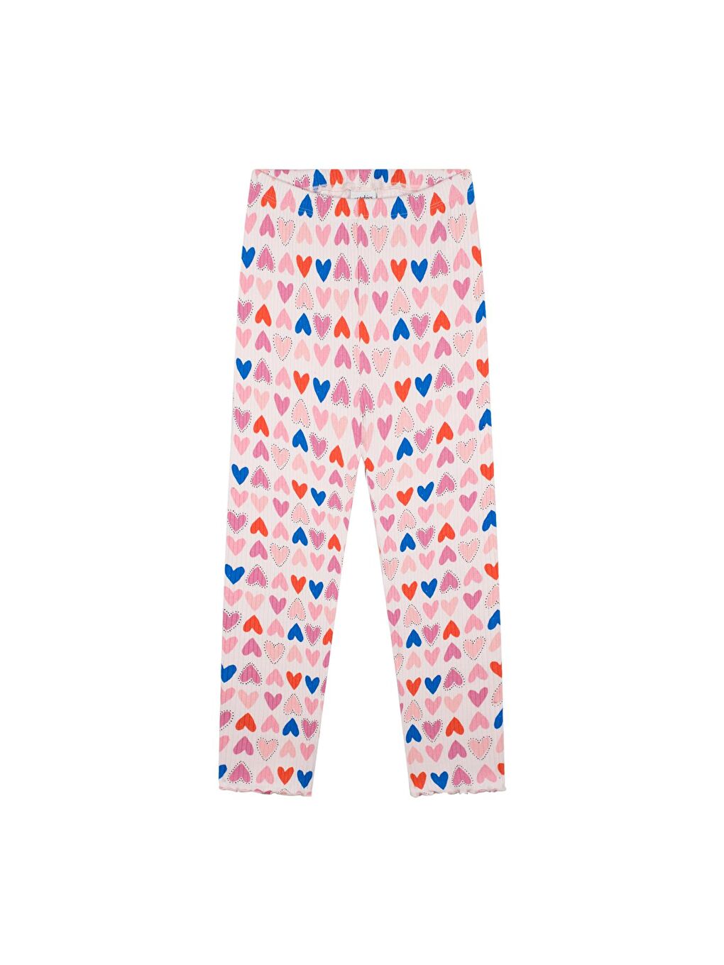 ANTEBIES Pembe Kalp Uzun Kollu Pijama Takımı - 2