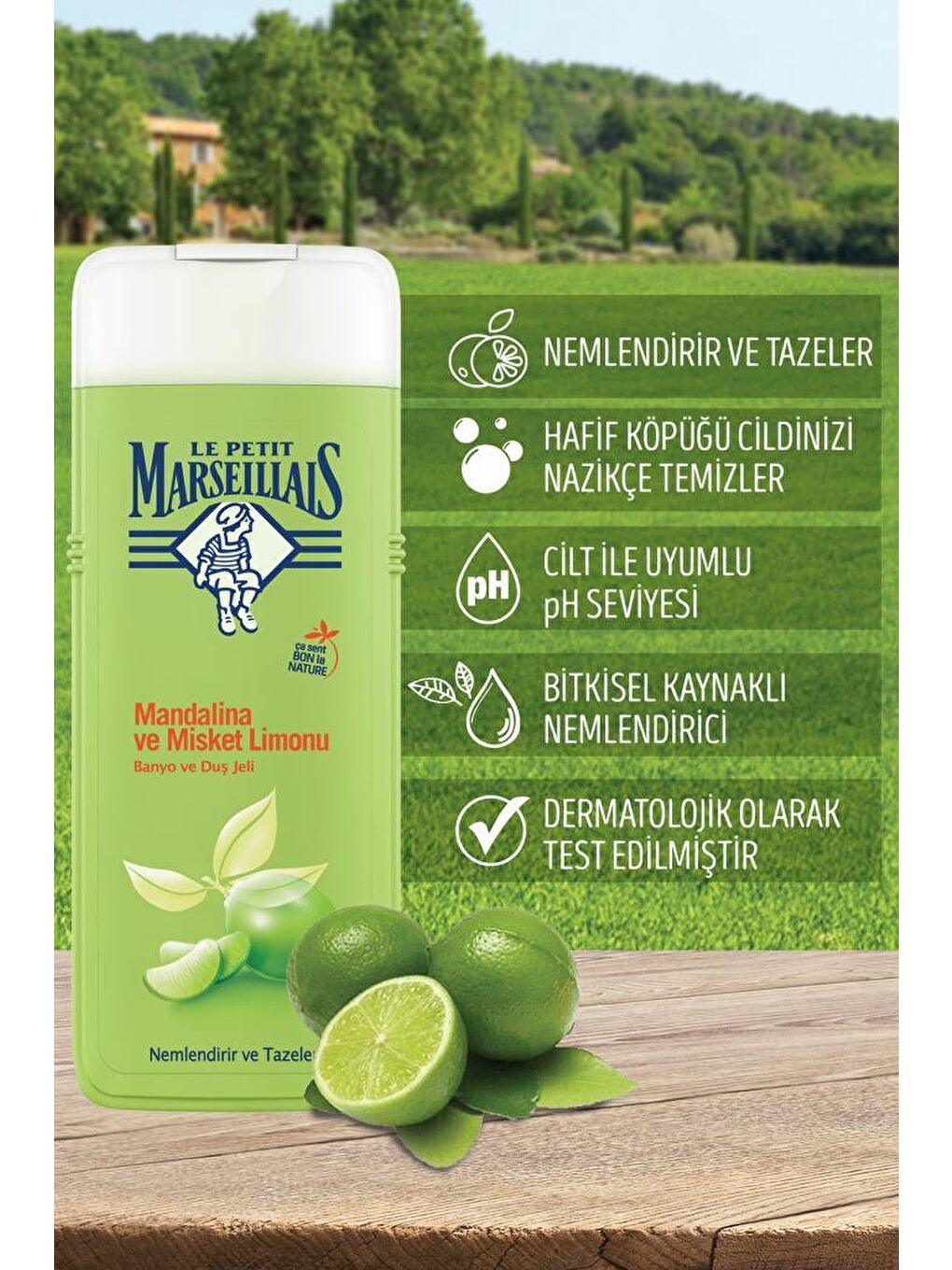 Le Petit Marseillais Renksiz Mandalina Ve Misket Limon Duş Jeli 400 Ml - 2