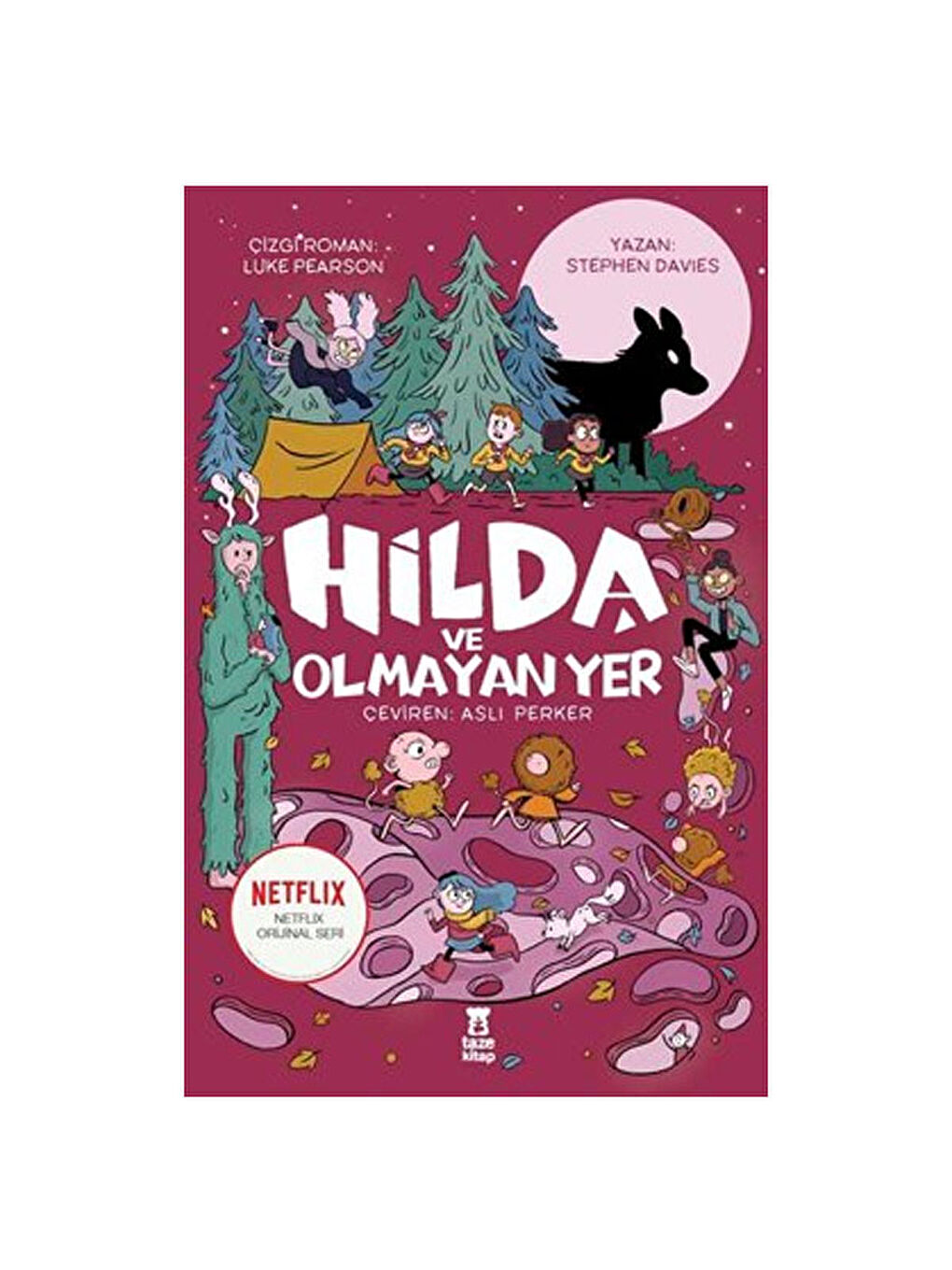 Hilda ve Olmayan Yer Stephen Davies