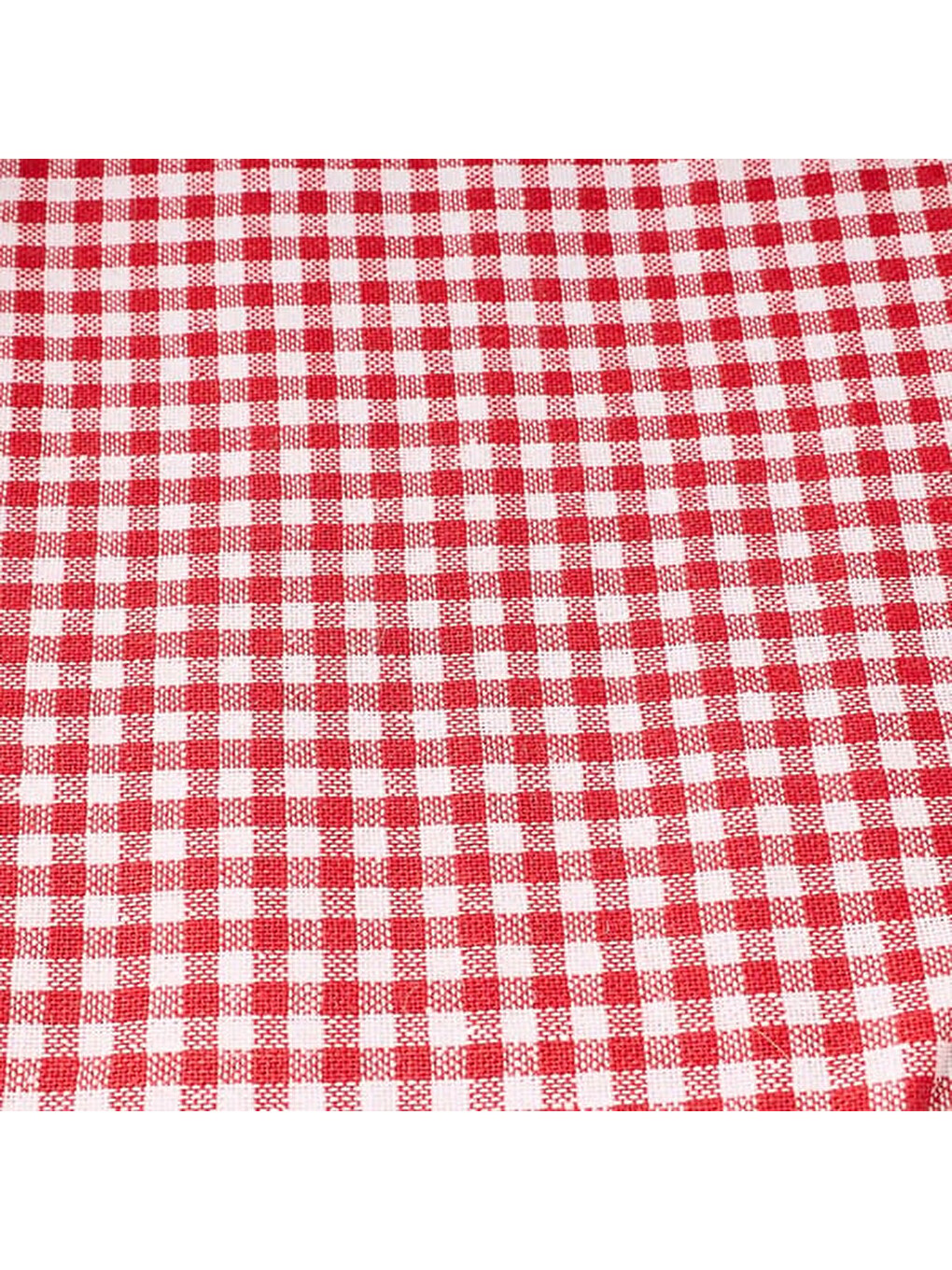 Karışık Soft Dama Masa Örtüsü - Kırmızı - 150x150 Cm-1