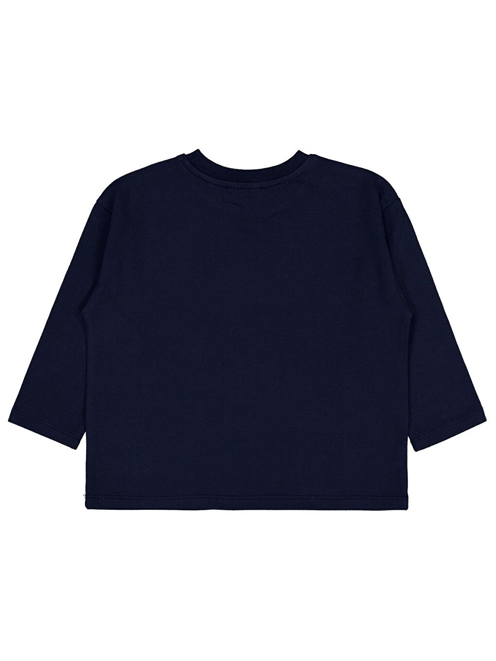 Girls Be Happy Baskılı 2-5 Yaş Sweatshirt - Lacivert-1