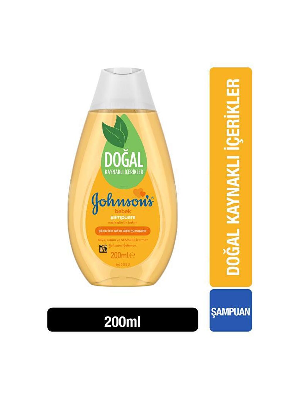 JOHNSON'S Renksiz Bebek Şampuanı 200 ml