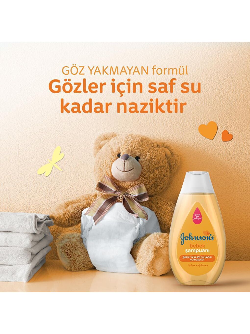 JOHNSON'S Renksiz Bebek Şampuanı 200 ml - 2