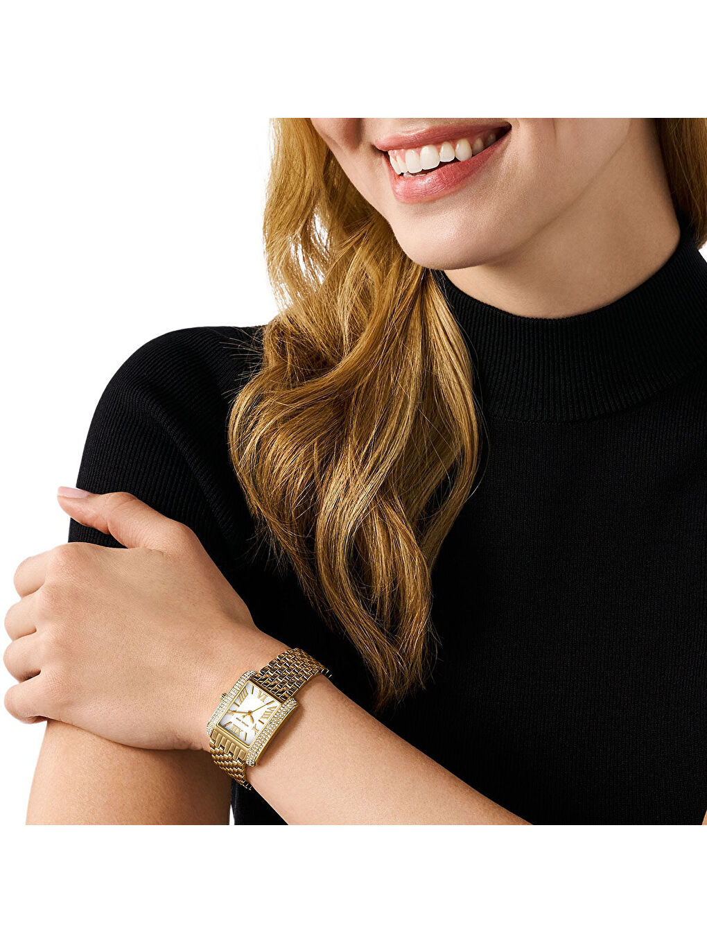 Sarı MK4826 Kadın Kol Saati-3