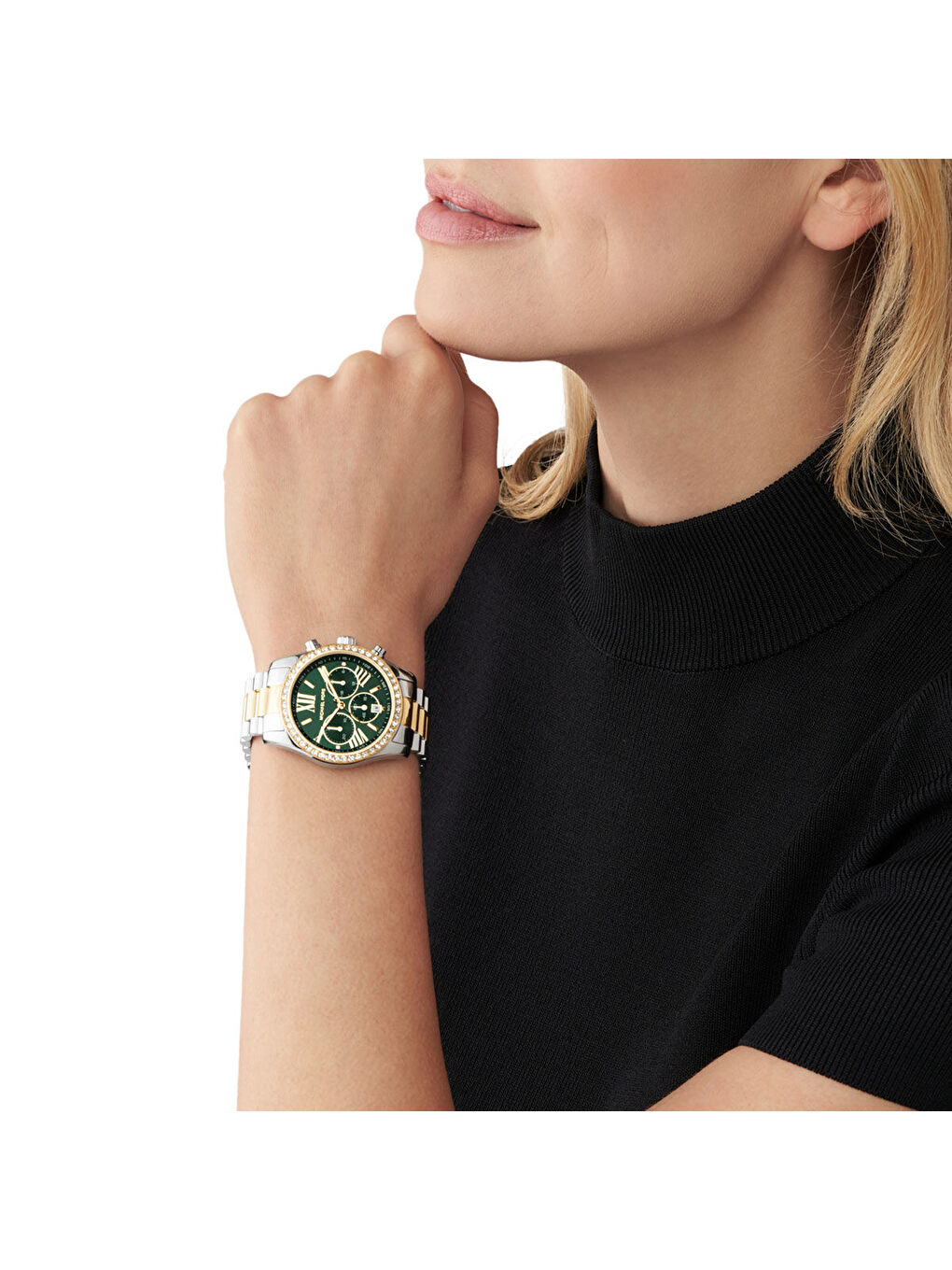 Sarı MK7303 Kadın Kol Saati-3