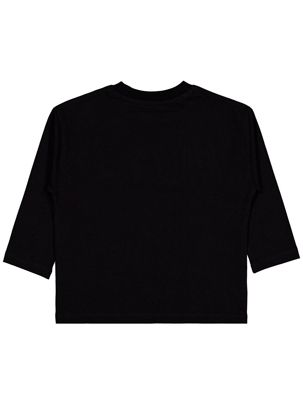 Boys Skate Gofre Baskılı 2-5 Yaş Sweatshirt - Siyah-1