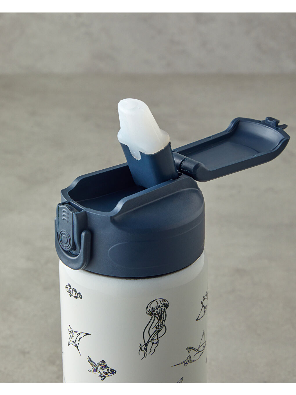 Good Mood Kids Sea Çelik Termos Bardak 600 ml Gri-2