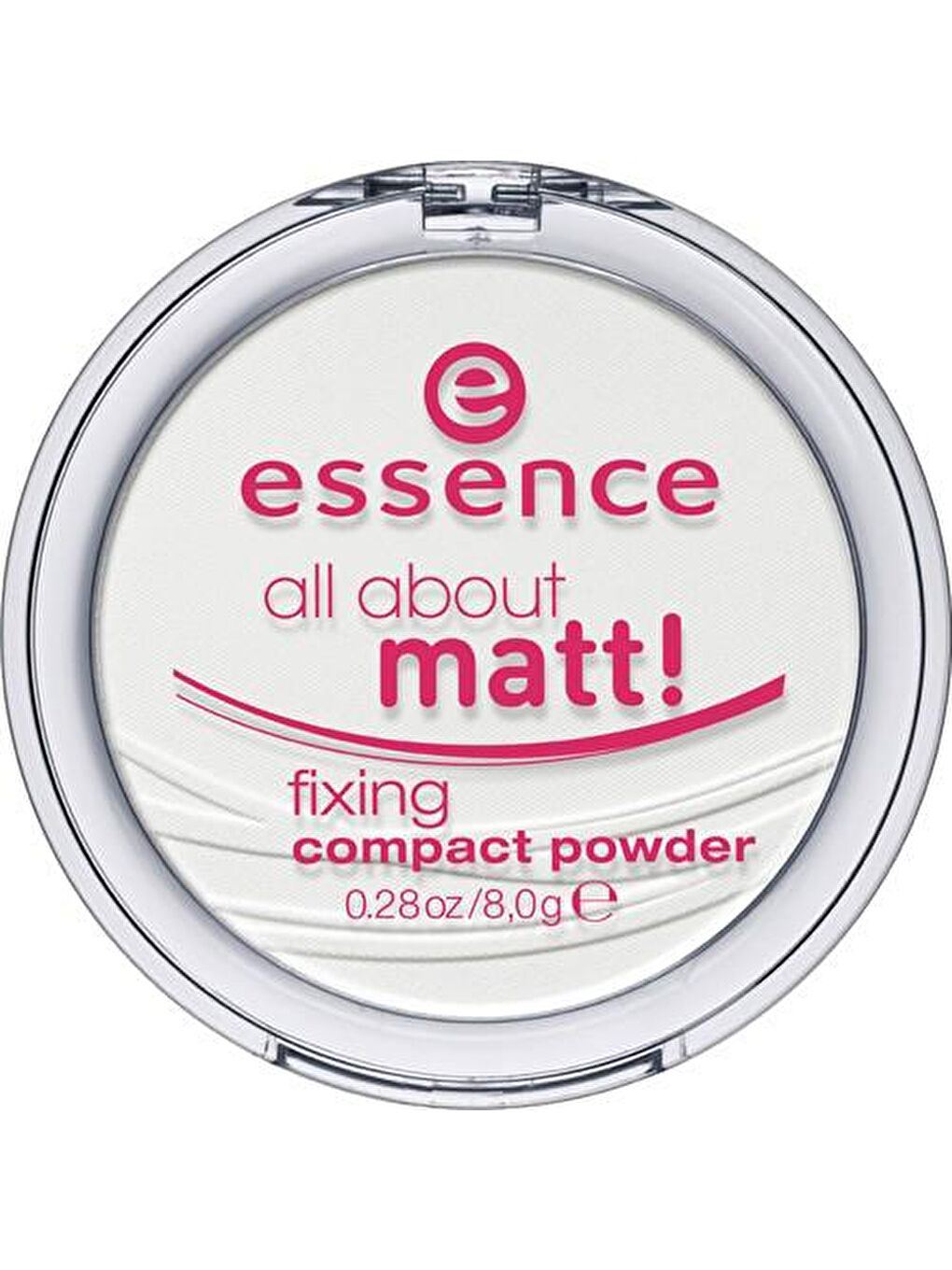 Essence Renksiz All About Matt! Fixing Compact Powder Sabitleyici Mat Pudra