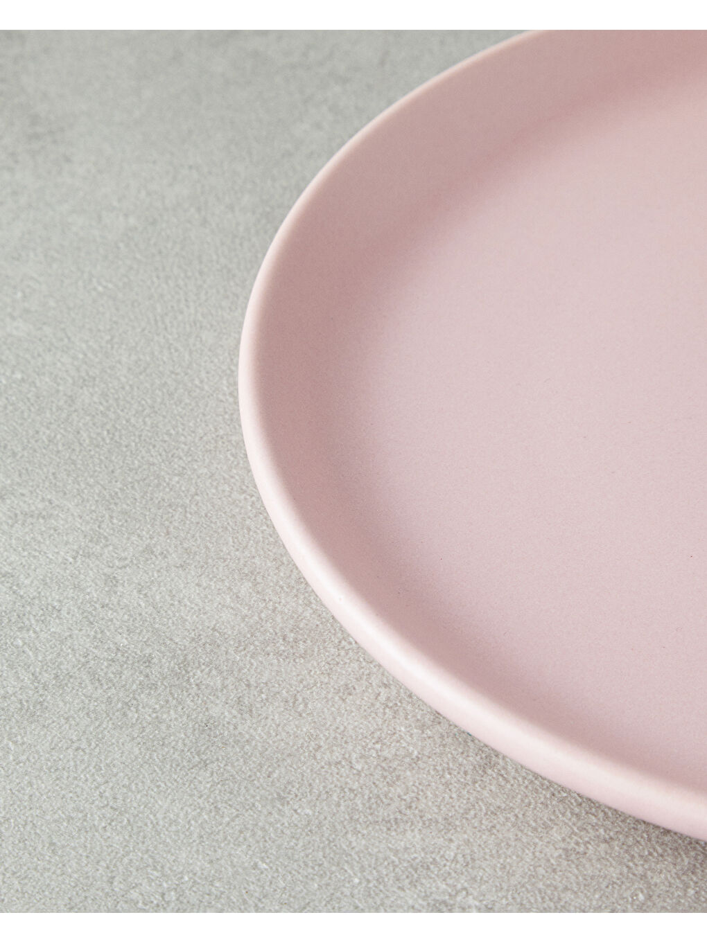 Mile Seramik Pasta Tabağı 20 cm Pembe-2