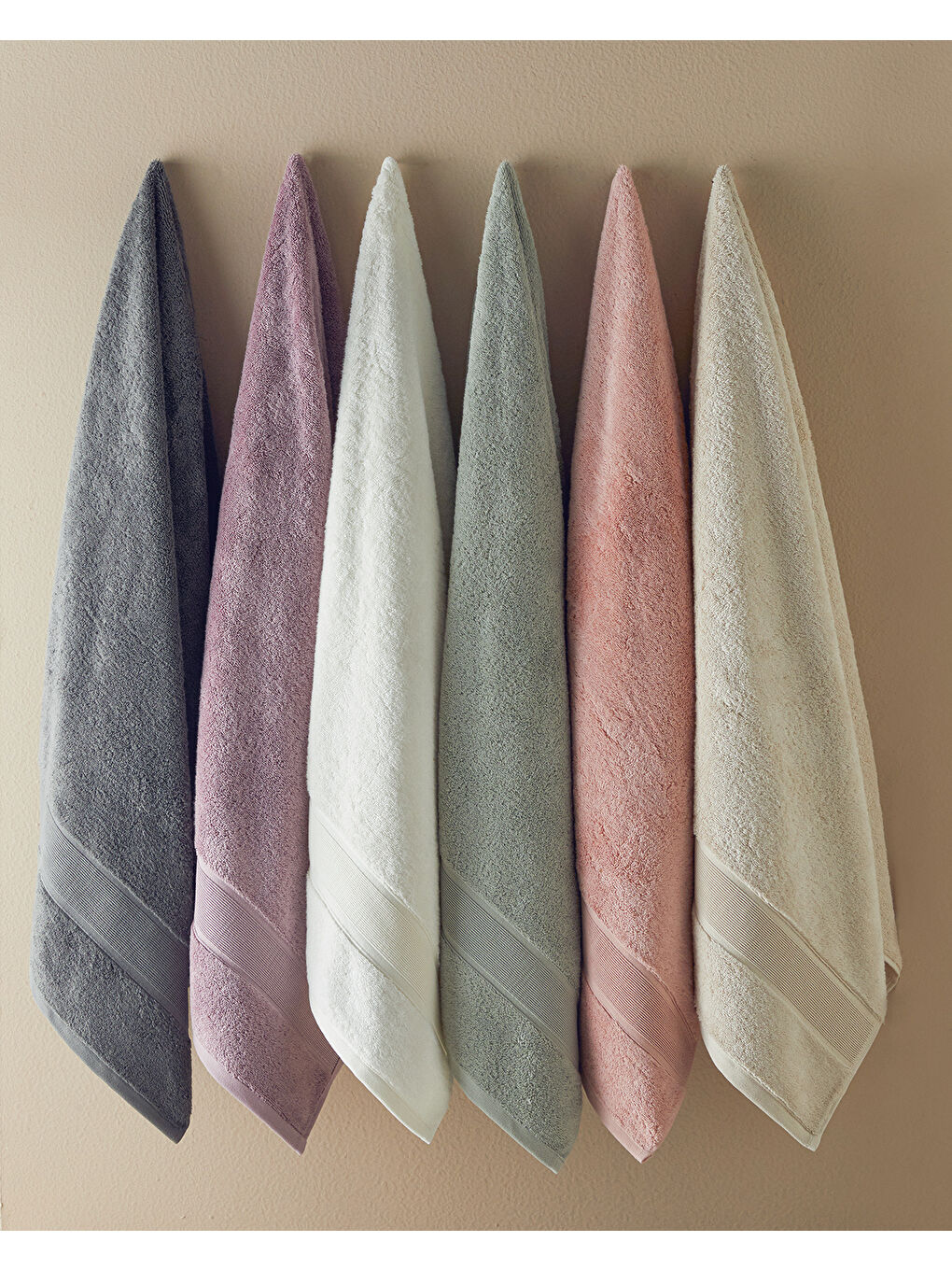 Poffy Soft&Premium Banyo Havlusu Bej-2