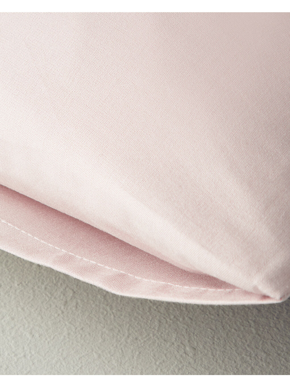 Pure Pamuklu 2'li Yastık Kılıfı 50x70 cm Toz Pembe-1