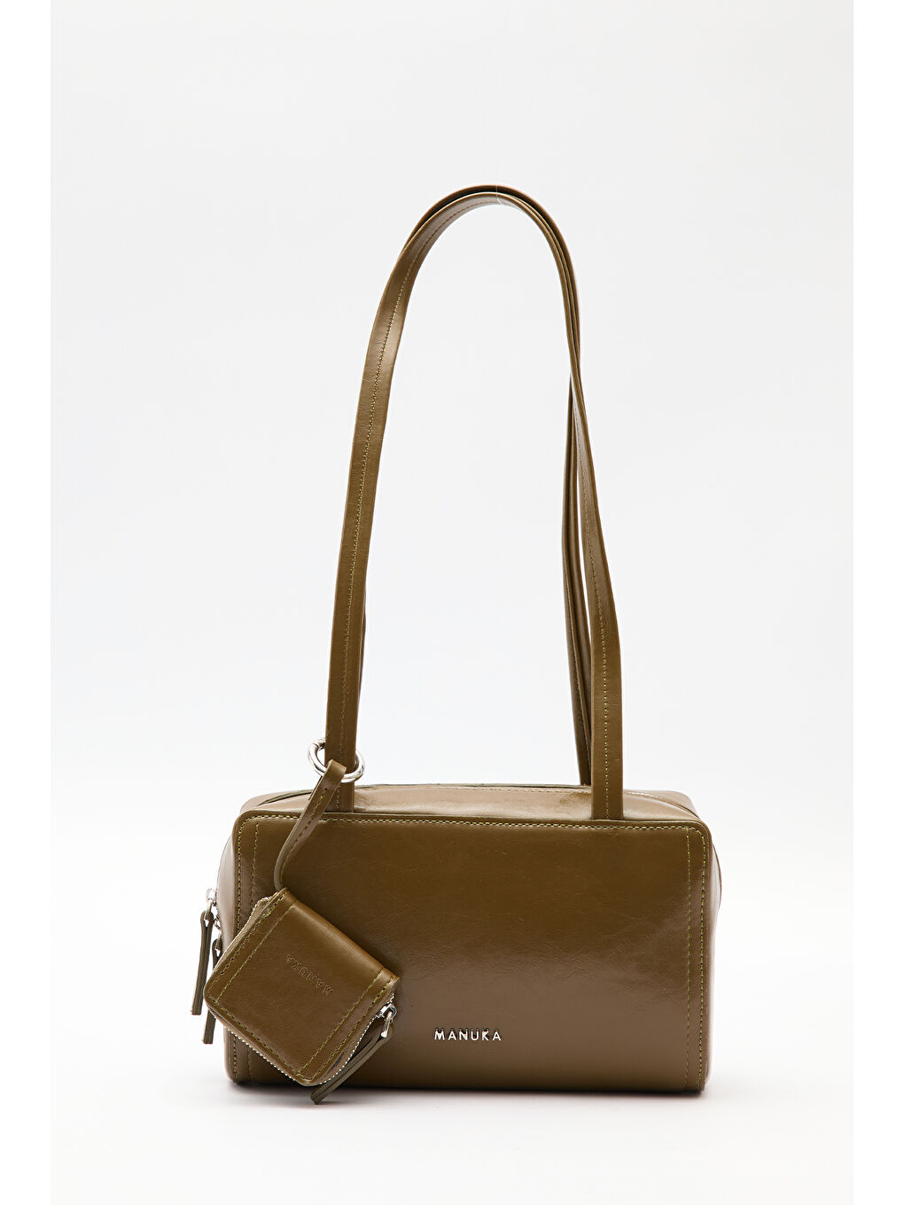 Bej Muse Omuz Çanta Seaweed-3