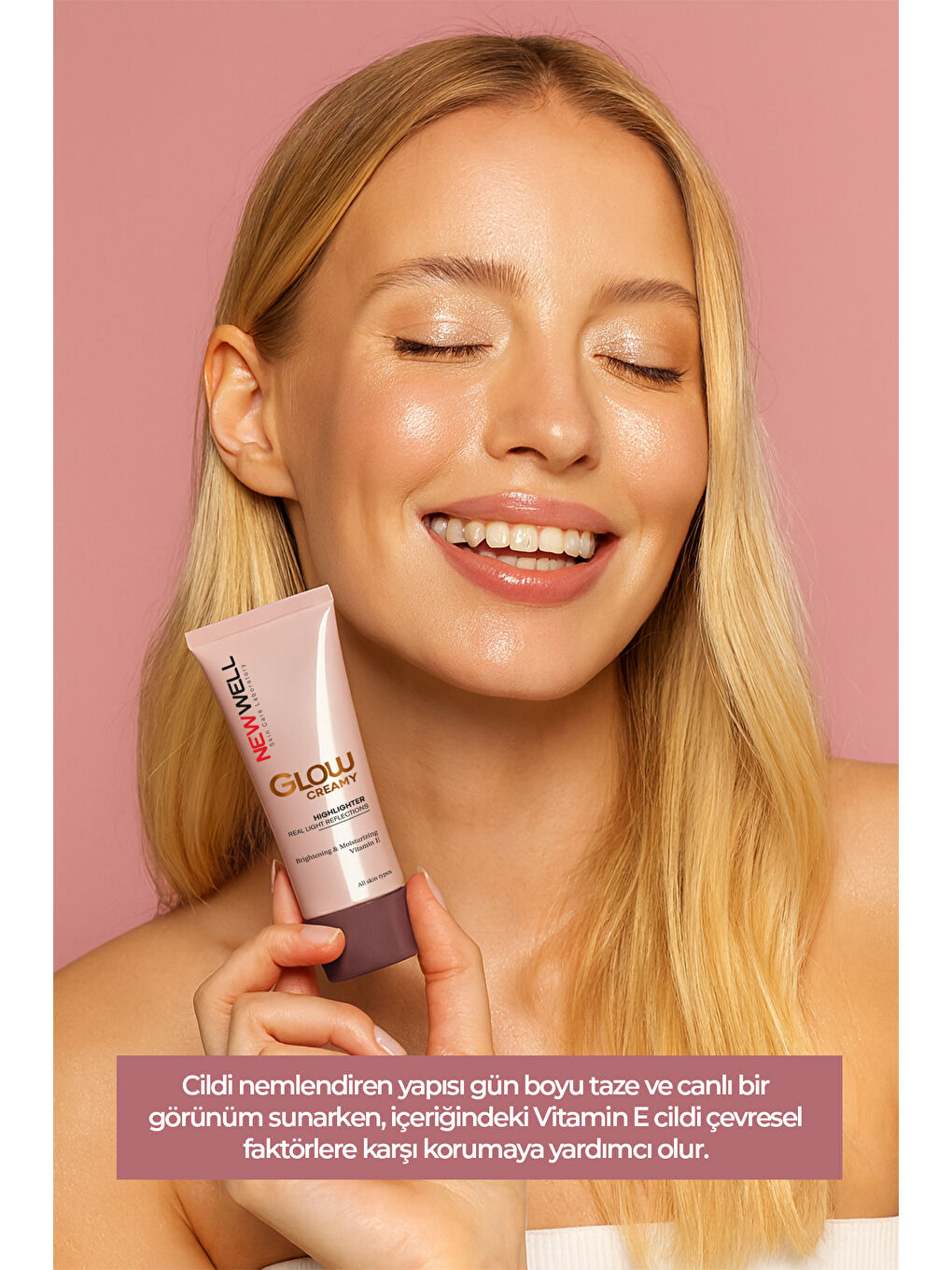 Glow Creamy Highlighter Doğal Işıltılı Krem Aydınlatıcı 30 ML Pearl 01-2