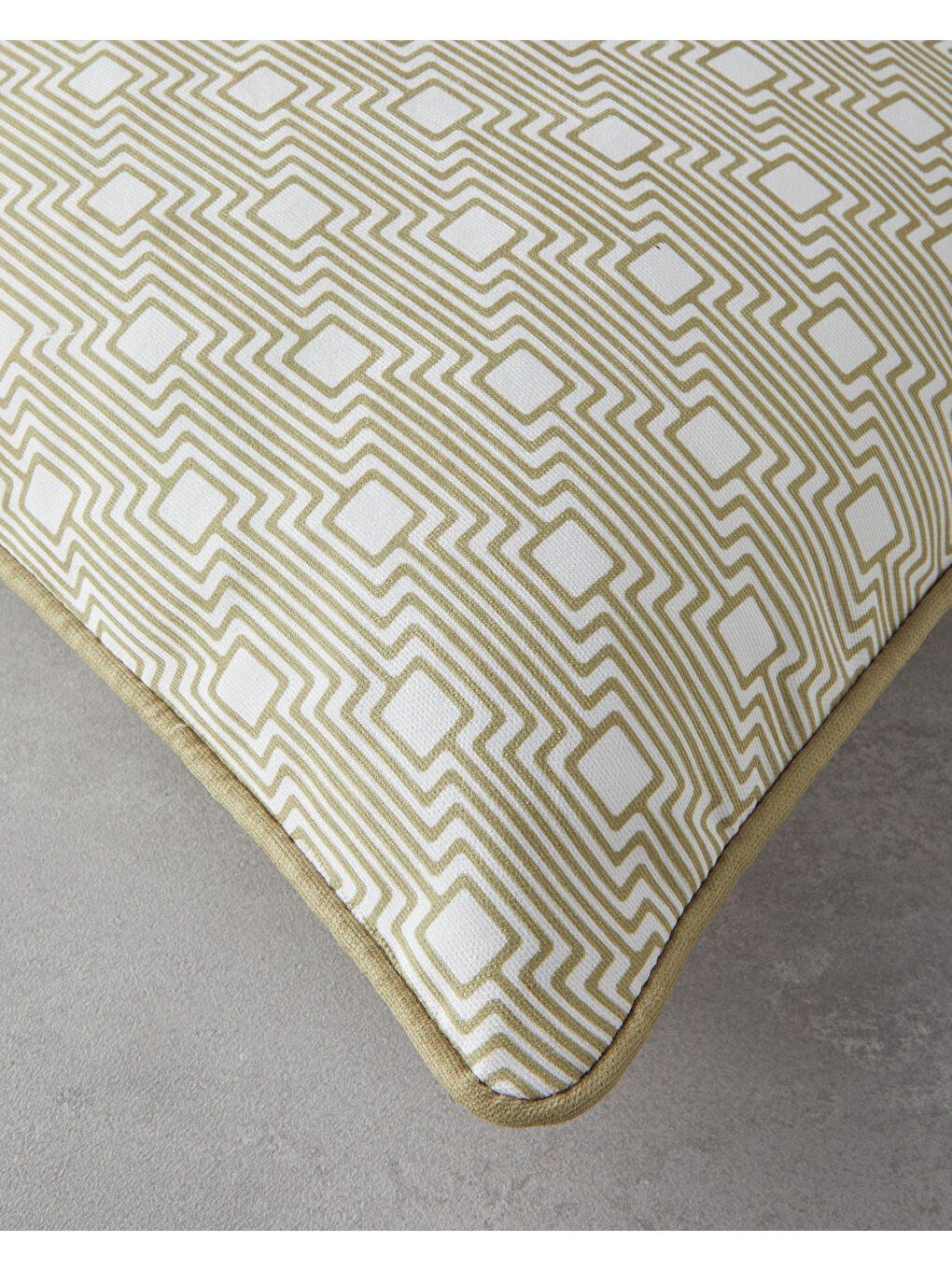 Sage Çift Taraflı Kırlent Kılıfı 45x45 cm Yeşil-3