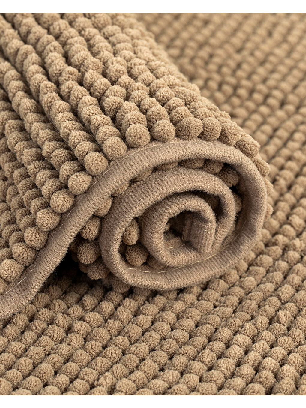 Kahverengi Paige Makarna Banyo Paspası Seti Kahve-2