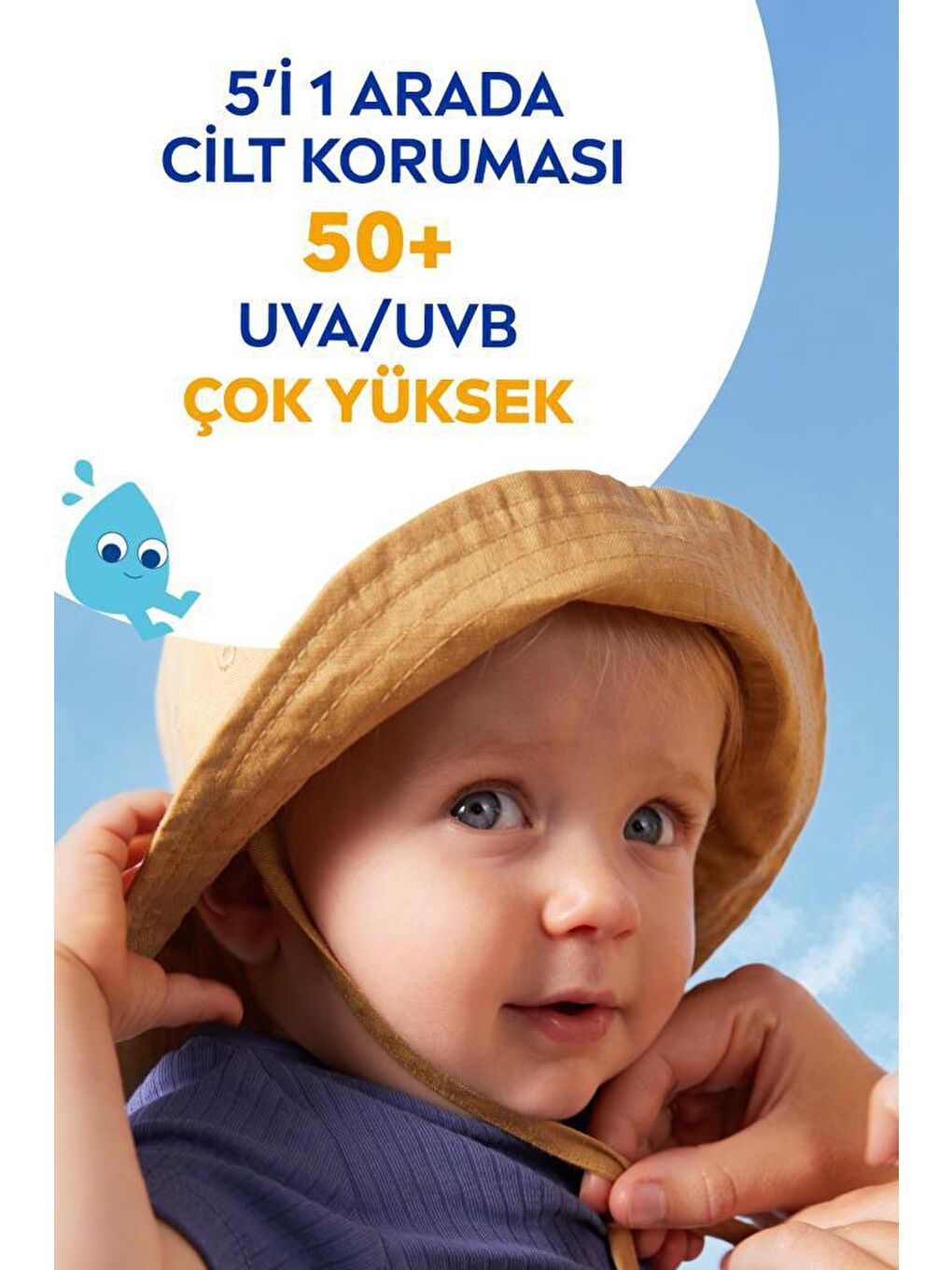 NIVEA Şeffaf Baby Bebek ve Çocuklar İçin Güneş Spreyi 270 ml SPF50 - 1