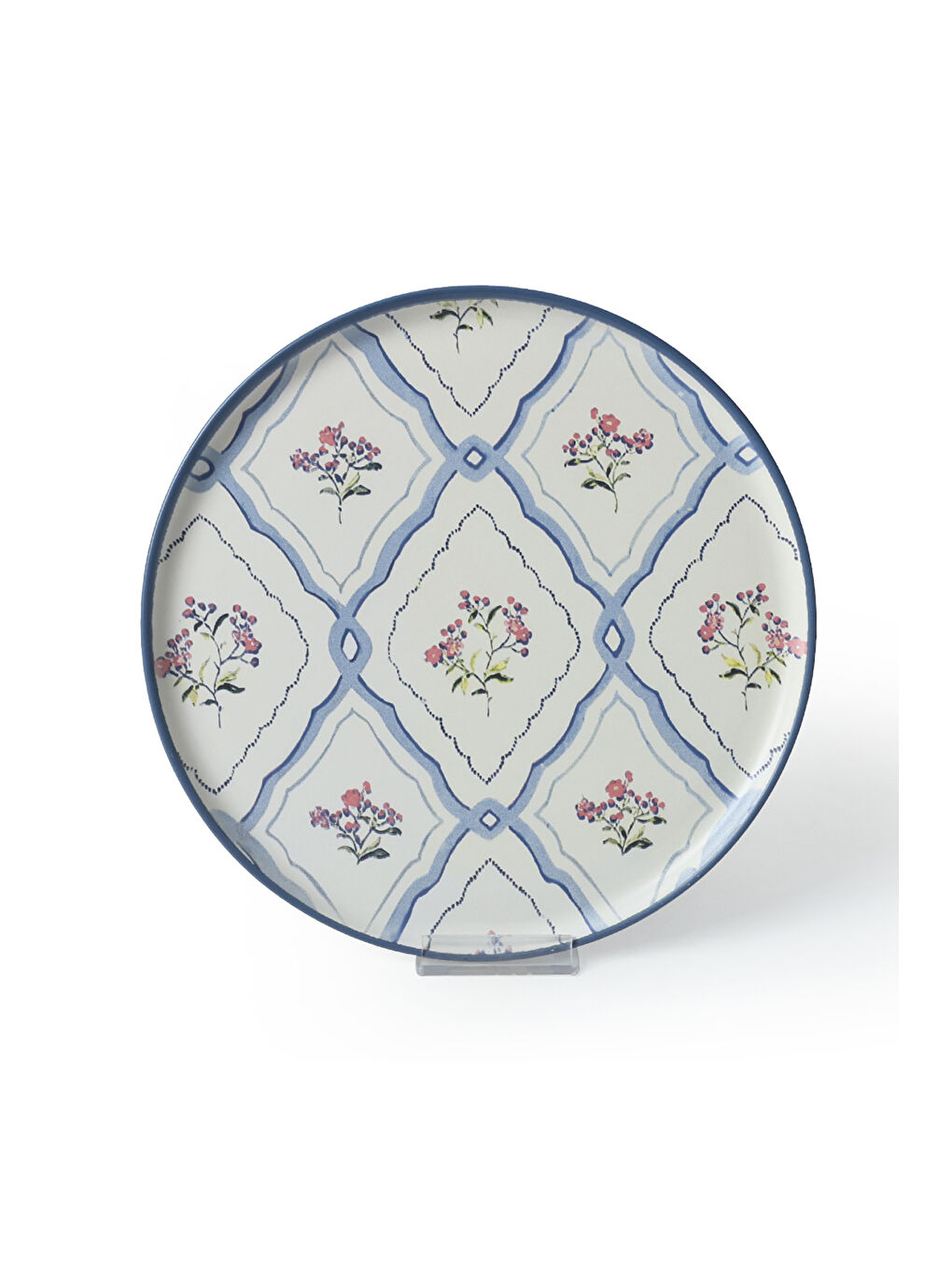 Karışık Floral Waves Nordic Servis Tabağı 28 Cm 6 Adet-5