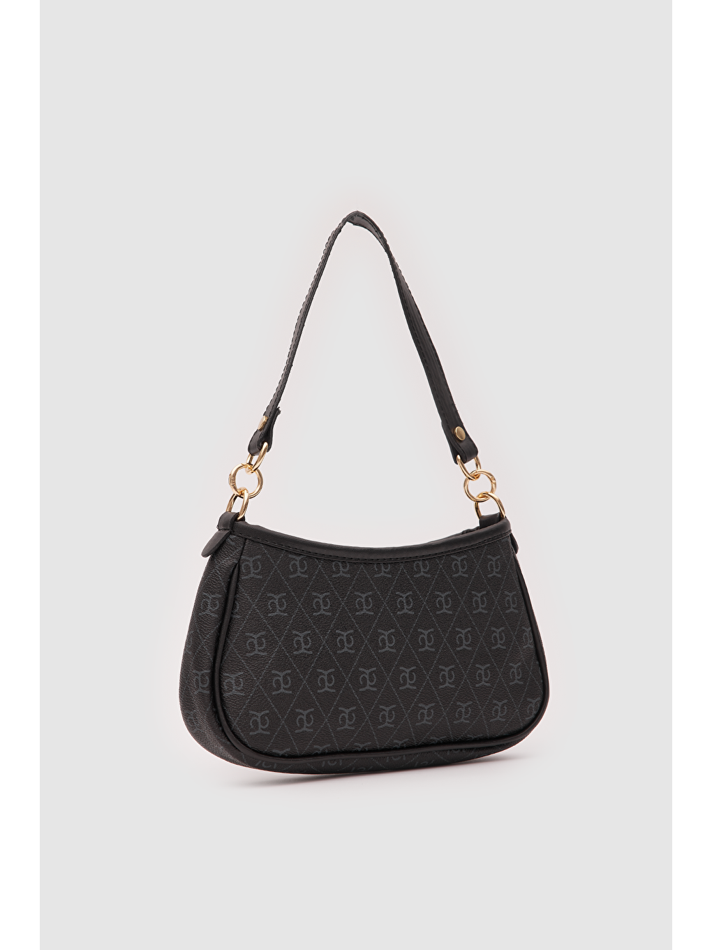 Farme Monogram Siyah Baget Ve Çapraz Çanta