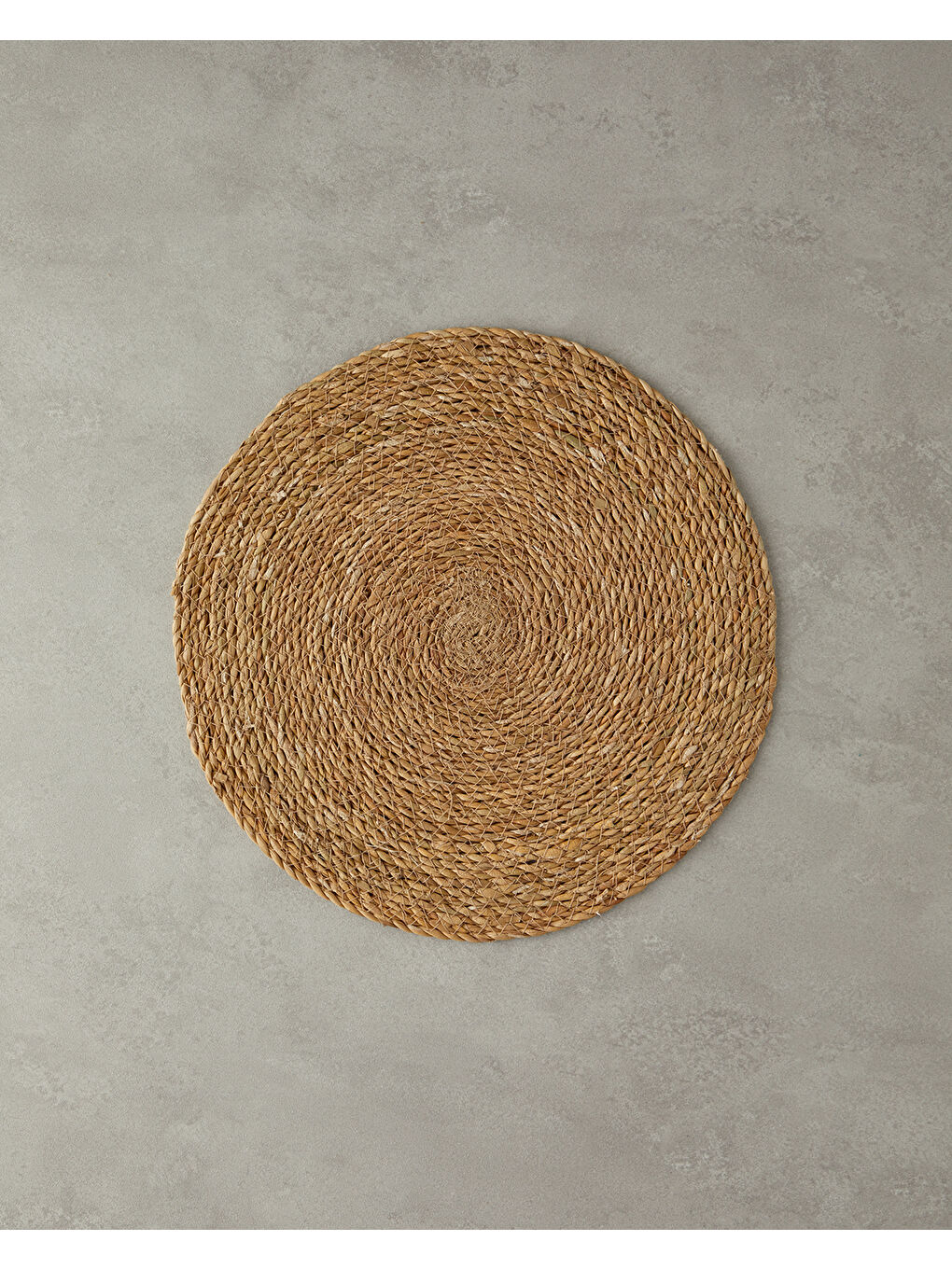 Mia Hasır 6'lı Amerikan Servis 35 cm Bej-1