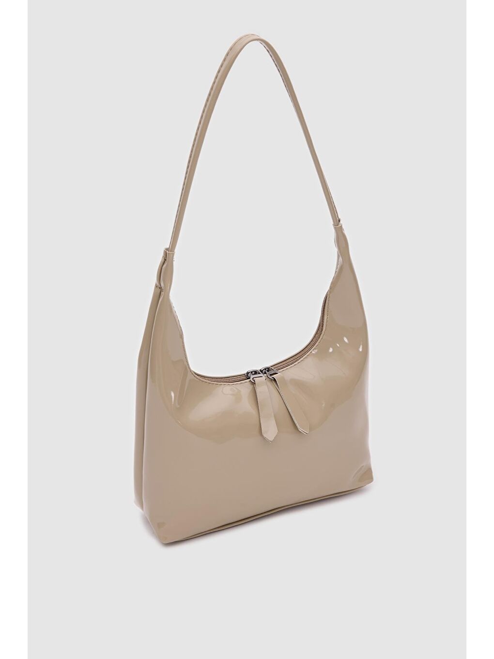 Pamuel Rugan Bej Baget Çanta-8