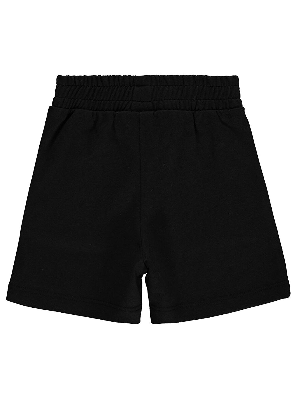 Boys Çift Cepli 2-5 Yaş Şort - Siyah 5-6 Yaş