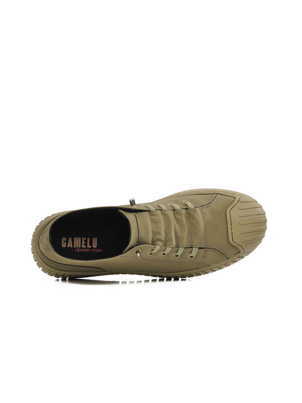 Haki Keten Memory Foam Erkek Spor Ayakkabı Vigor M-3