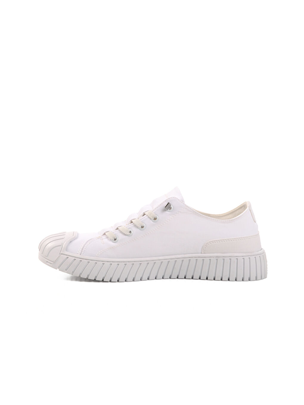 Beyaz Keten Memory Foam Erkek Spor Ayakkabı Vigor M-1