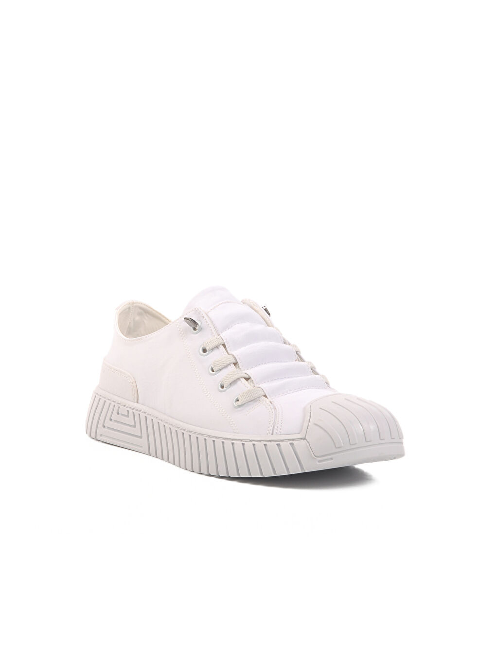 Beyaz Keten Memory Foam Erkek Spor Ayakkabı Vigor M-2