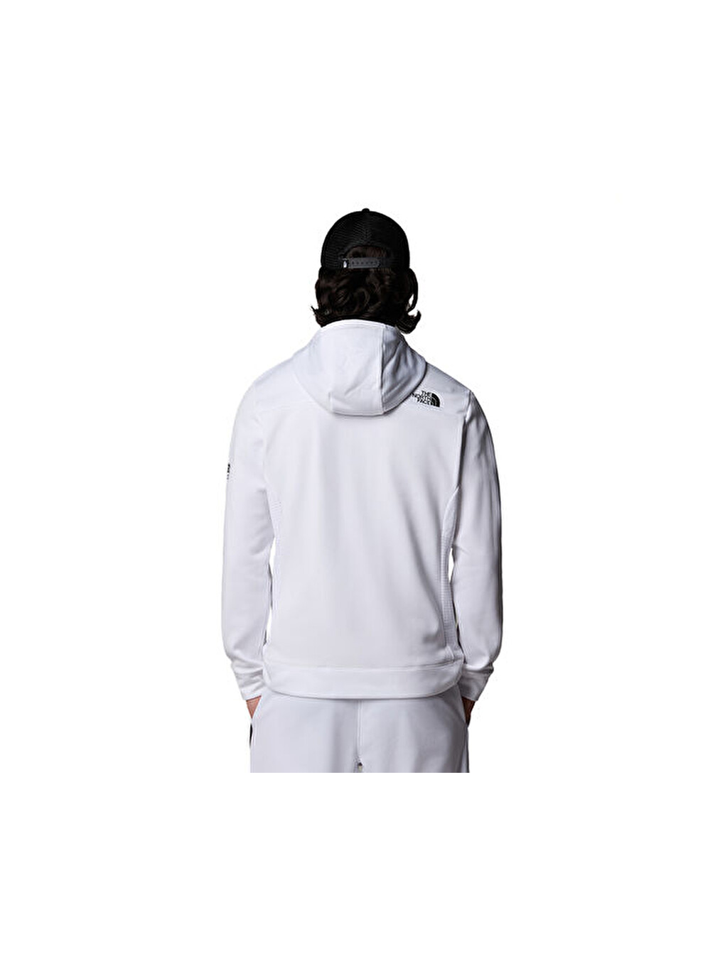M Ma Fz Fleece Erkek Günlük Ceket Nf0a893qla91 Beyaz-1