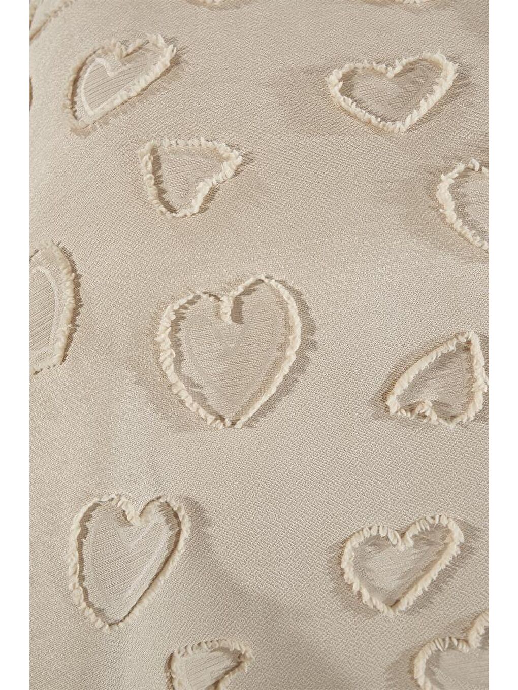 Pure Love 3 Parça Çift Kişilik Pike Takımı Bej-4